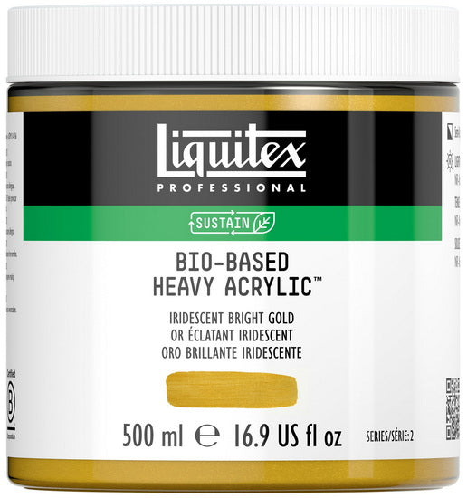 Bio hb acrylic - 16oz - iridescent bright gold - s2