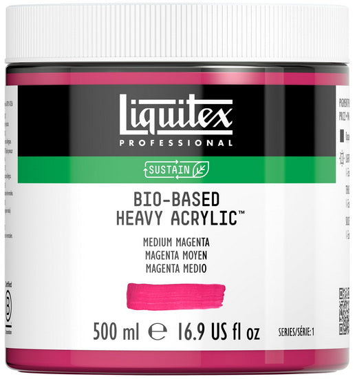 Acrylique bio hv - 16oz - magenta moyen - s1