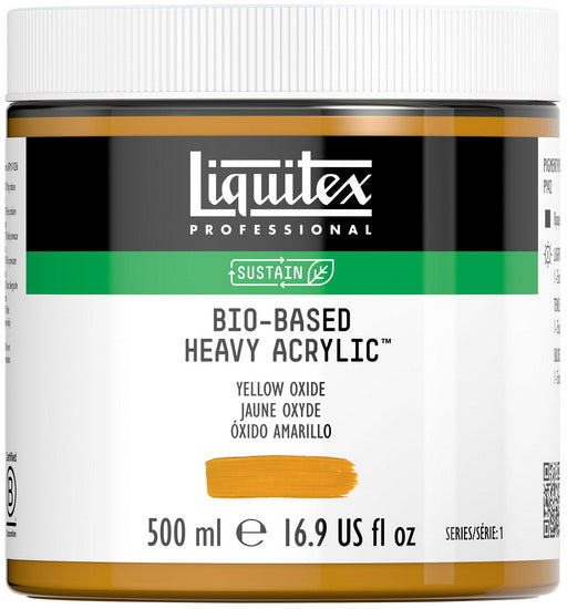 Acrylique bio hv - 16oz - jaune oxyde - s1