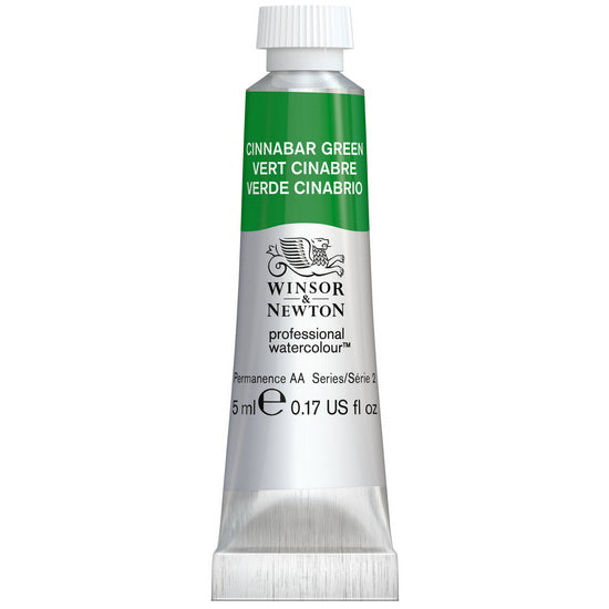 Aquarelle pro - 5ml - vert cinabre - s2