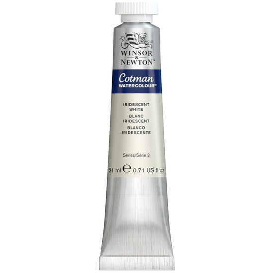 Aquarelle cotman - 21ml - blanc iridescent - s2