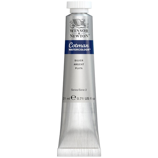 Cotman watercolour - 21ml - silver - s2