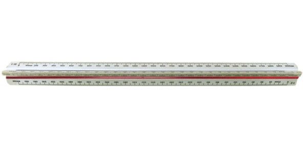 Triangular Scale - 1,100,200,250,300,400,500