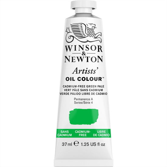 Huile artiste - 37ml - vert pâle sans cadmium - s4