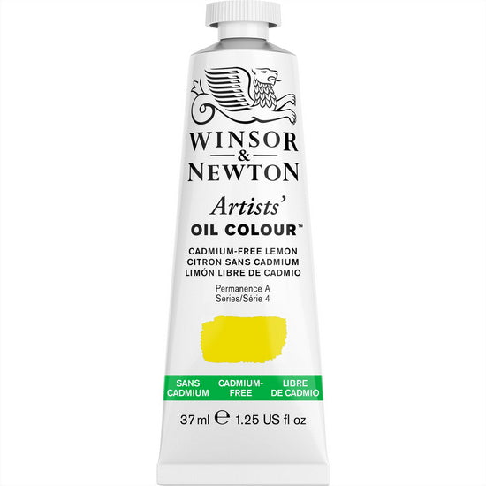 Artist oil - 37ml - cadmium-free lemon - s4