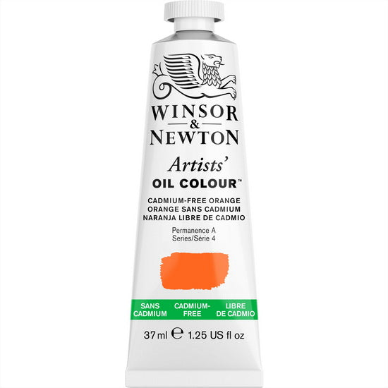 Huile artiste - 37ml - orange sans cadmium - s4