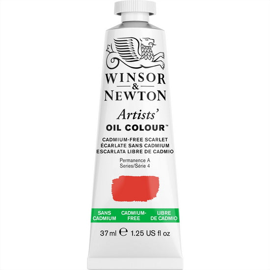 Artist oil - 37ml - cadmium-free scarlet - s4