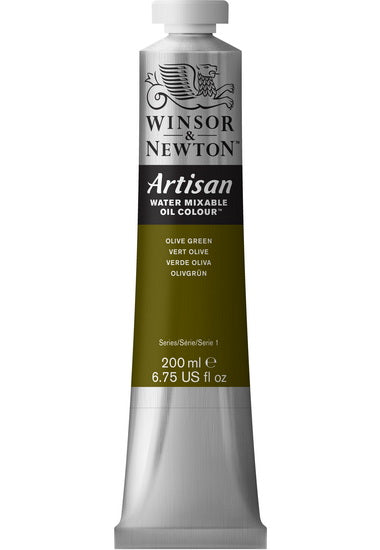Huile soluble à l'eau artisan - vert olive kilogram - 200 milliliter