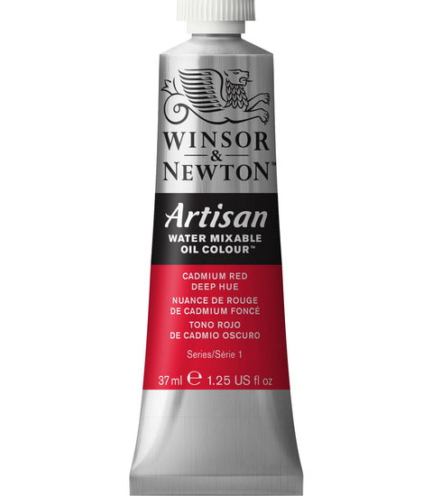 Huile artisan - 37ml - nuance rouge de cadmium foncé - s1