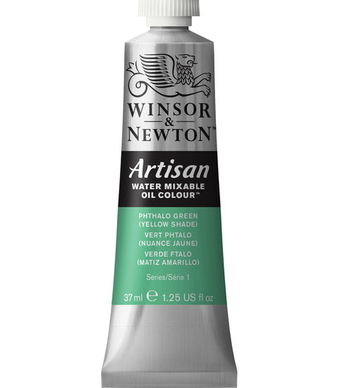 Huile artisan - 37ml - vert phtalo nuance jaune - s1
