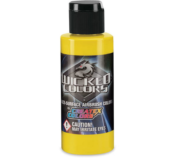 Wicked Airbrush Colors Yellow - 59ml