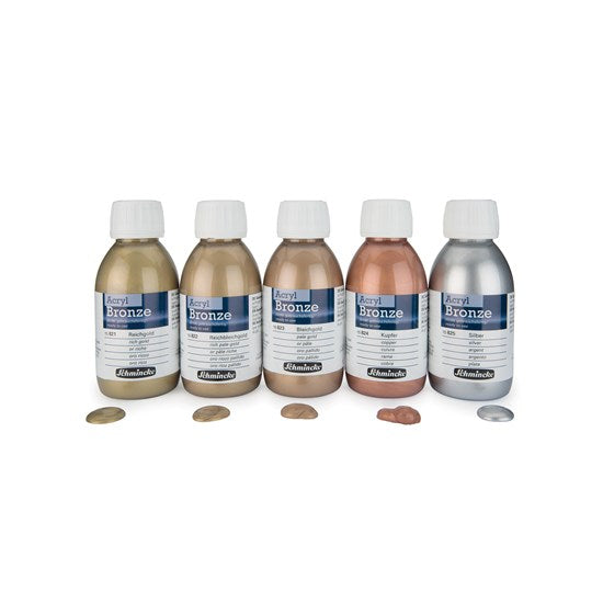Bronze acrylique - argent milliliter