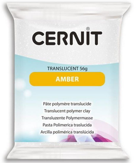PÂTE À MODELER POLYMÈRE TRANSLUCENT - FINITION TRANSLUCIDE Ambre 56