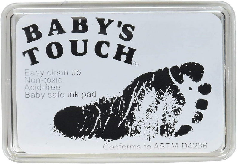 Encre pour pied de bébé noir