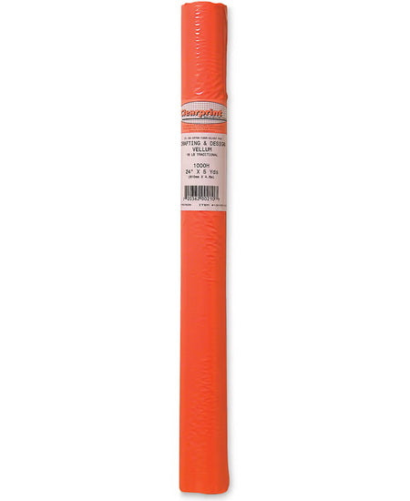 1000H Vellum Paper 24" Roll - 5 Yards