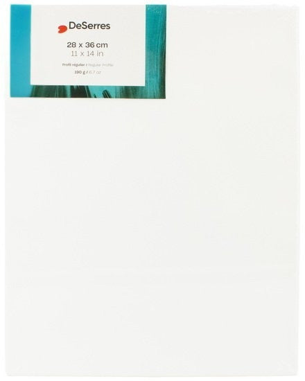 Toile régulière 1.6 cm  - 11 x 14 po 190g/6.7oz