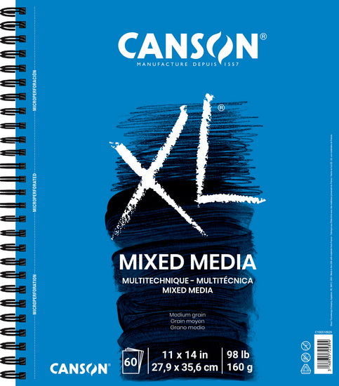 Mix media sketchbook - xl - 98lb - 11x14in (60s)