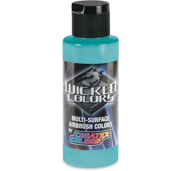 Couleurs pour aérographe wicked aqua fluorescent- 59ml