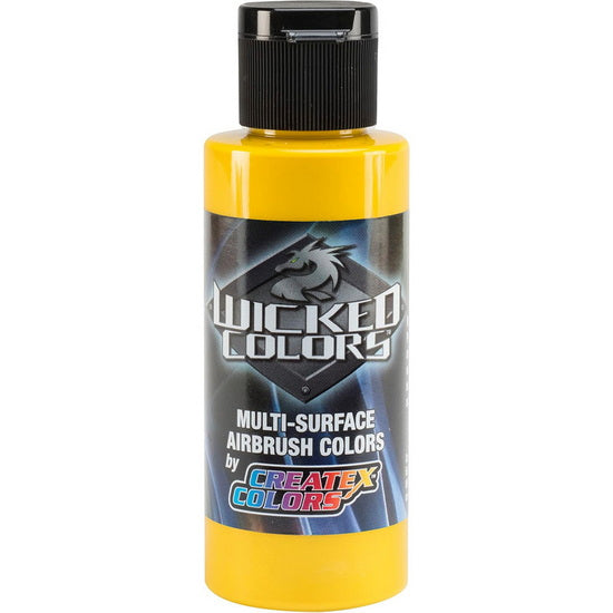 Couleurs pour aérographe wicked jaune perlé - 59ml