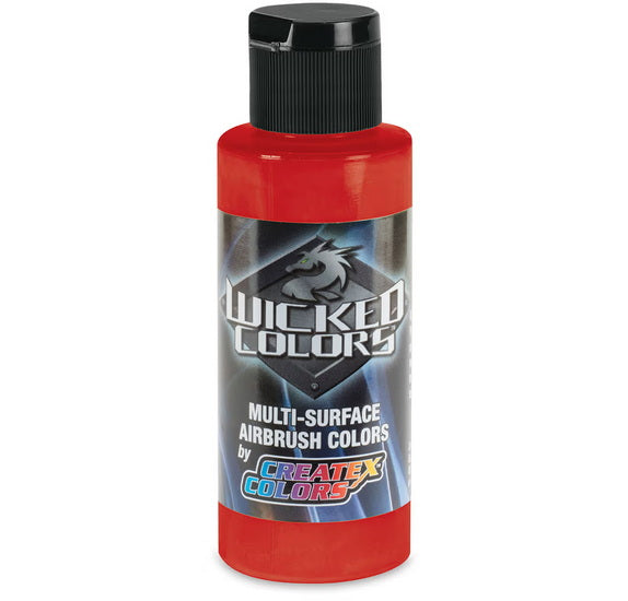 Couleurs pour aérographe wicked rouge perlé - 59ml