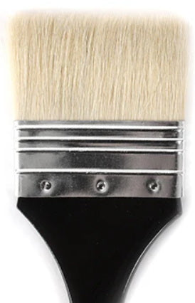 Goat bristles paintbrush - 2 1/2" CENTIMETER