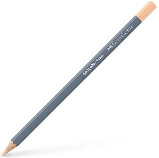 Crayon aquarellable goldfaber aqua rouge beige