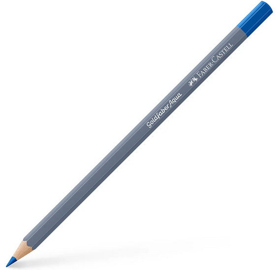 Crayon aquarellable goldfaber aqua turquoise bleuté