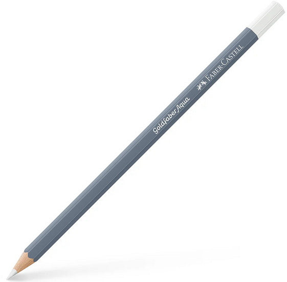 Crayon aquarellable goldfaber aqua blanc