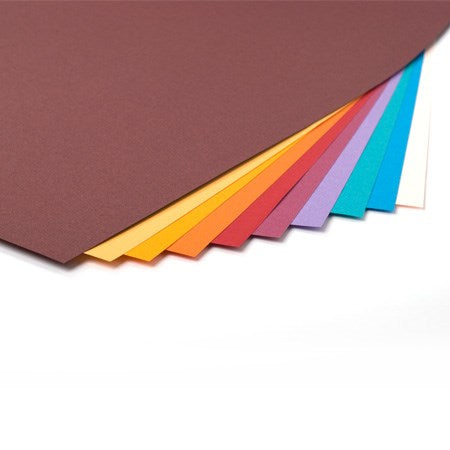 Papier couleur - 160gsm - mi-teintes - 50x60cm - havane clair