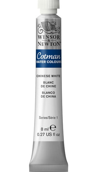 Cotman watercolour - 8ml - chinese white - s1