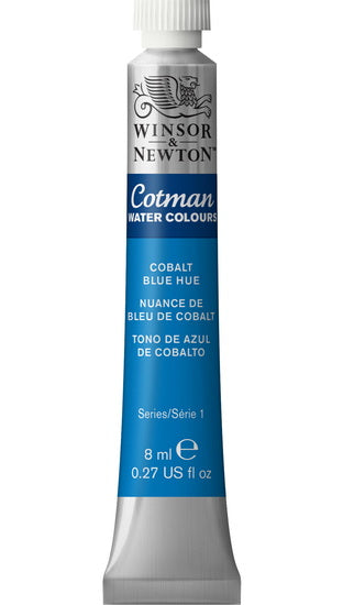 Aquarelle cotman - 8ml - nuance bleu de cobalt - s1