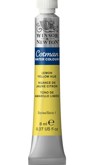 Cotman watercolour - 8ml - lemon yellow hue - s1