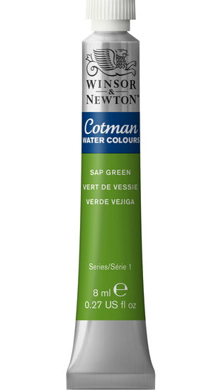 Aquarelle cotman - 8ml - vert de vessie - s1