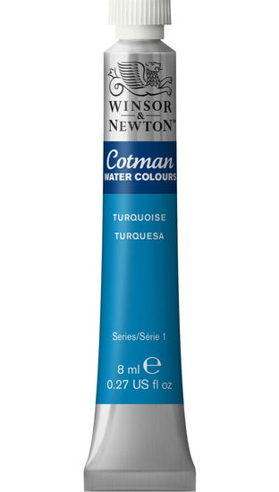 Aquarelle cotman - 8ml - turquoise - s1