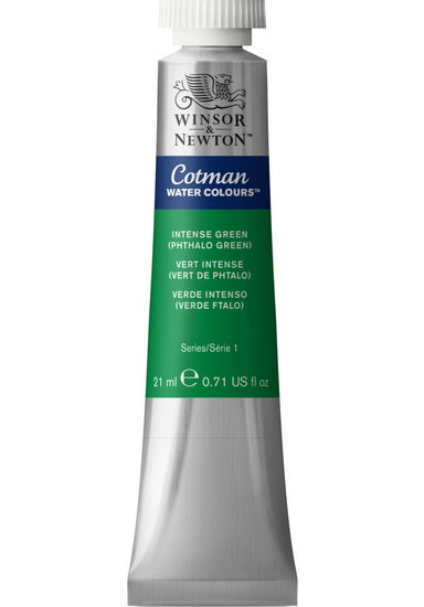 Aquarelle cotman - 21ml - vert intense - s1