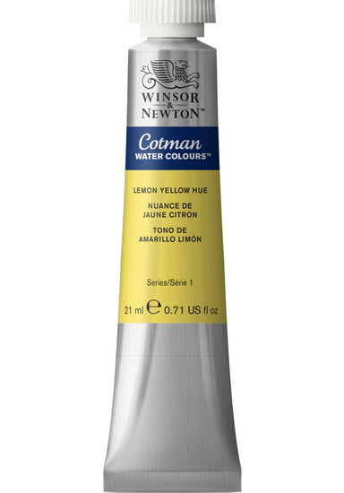 Aquarelle cotman - 21ml - nuance jaune citron - s1