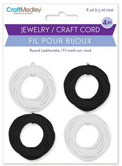 Fil similicuir - couleurs  classique - 1mm- 7m