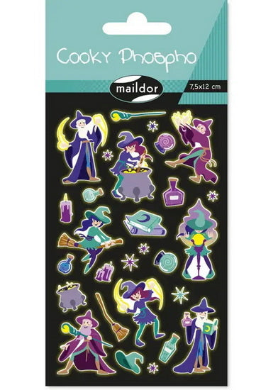 Phosphoresents Cooky Stickers : Magic