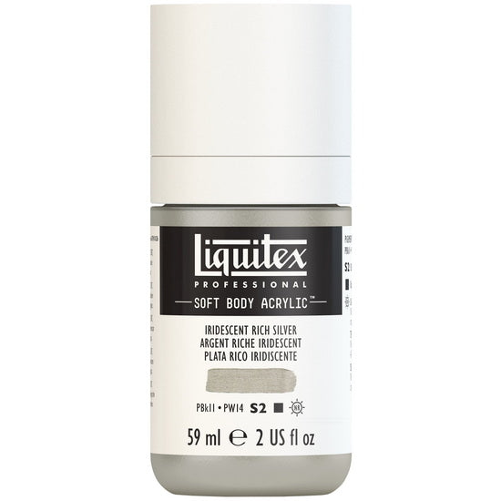 Acrylique sb - 2oz - argent riche iridescent - s2