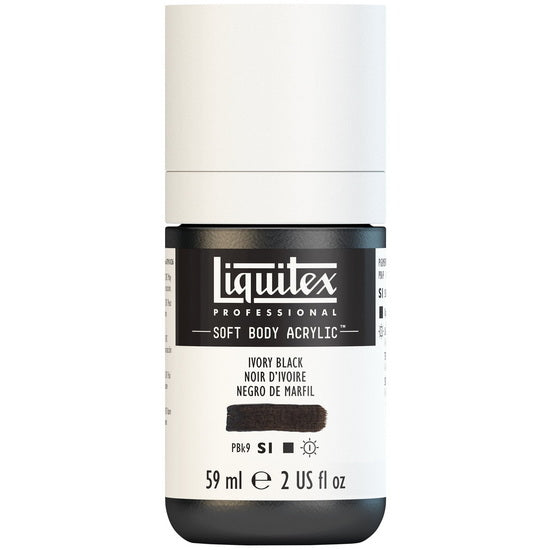 Acrylique sb - 2oz - noir d'ivoire - s1