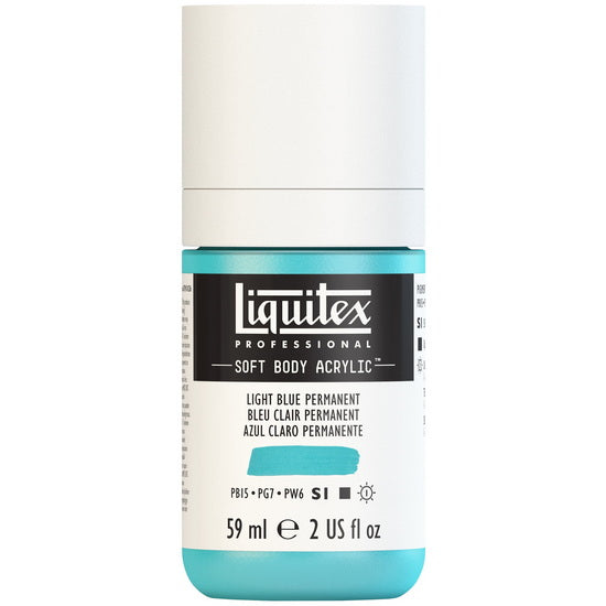 Acrylique sb - 2oz - bleu clair permanent - s1