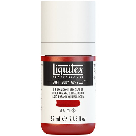 Acrylique sb - 2oz - rouge orange quinacridone - s3