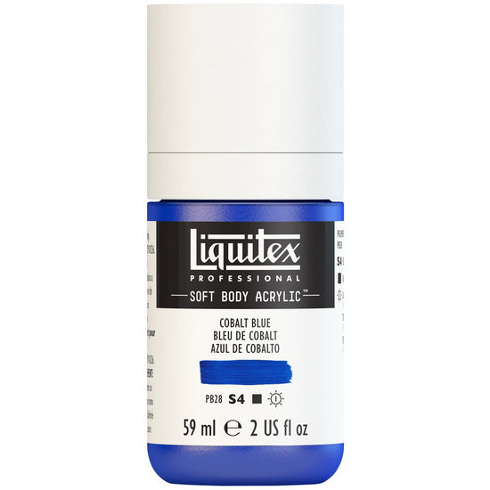 Soft body acrylic - 2oz - cobalt blue - s4