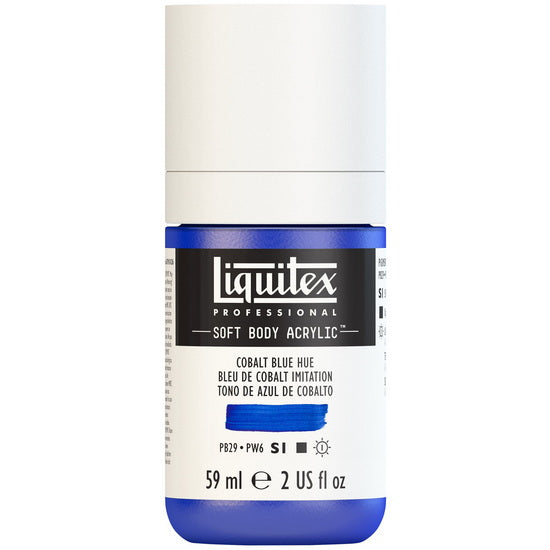 Soft body acrylic - 2oz - cobalt blue hue - s1