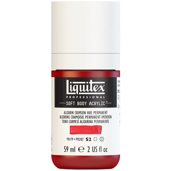 Acrylique sb - 2oz - alizarine cramoisie permanent imit. - s2