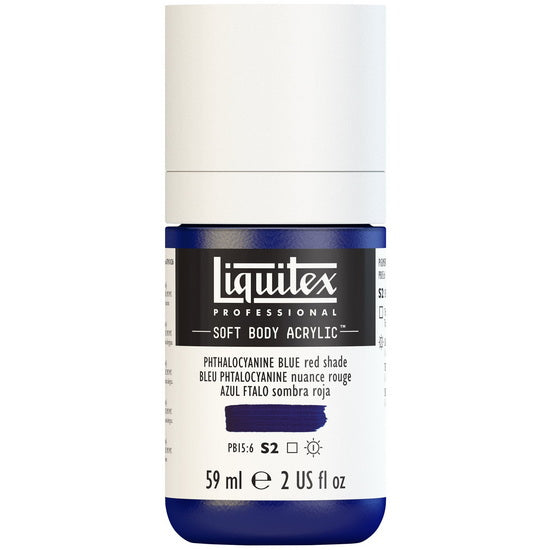 Acrylique sb - 2oz - bleu phtalocyanine nuance rouge - s2
