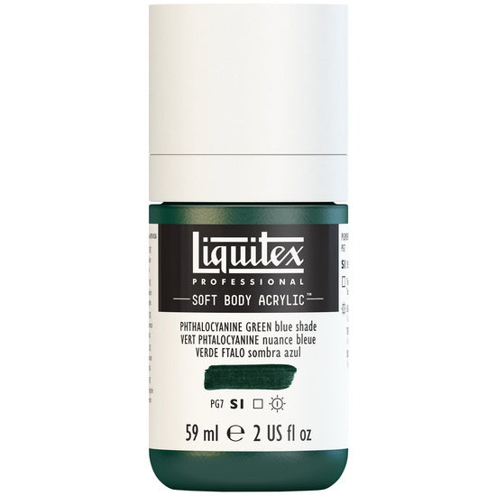 Acrylique sb - 2oz - vert phtalocyanine nuance bleue - s1