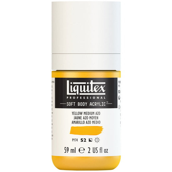 Acrylique sb - 2oz - jaune moyen azo - s2