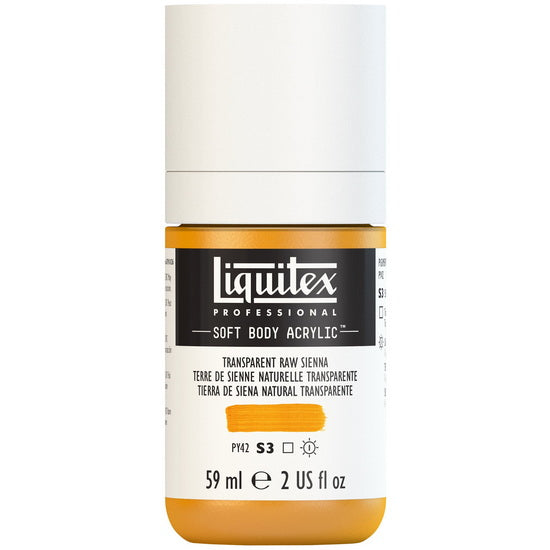 Acrylique sb - 2oz - terre sienne naturelle transparent - s3