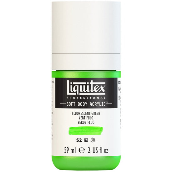 Acrylique sb - 2oz - vert fluorescent - s2